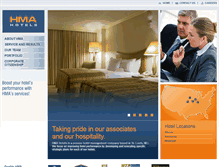 Tablet Screenshot of hmahotels.com